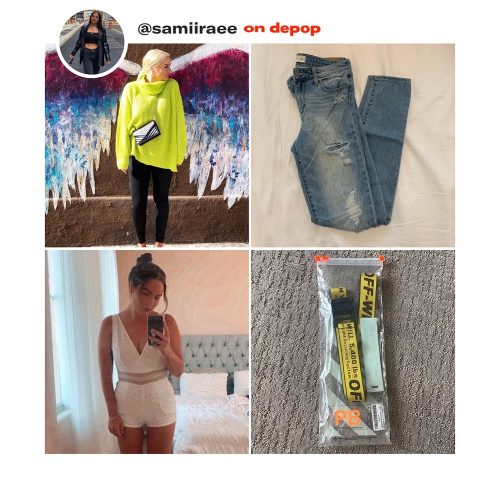 Follow me on Depop